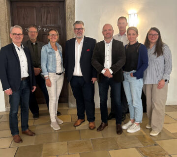 Antrittsbesuch bei OB Andreas Rother